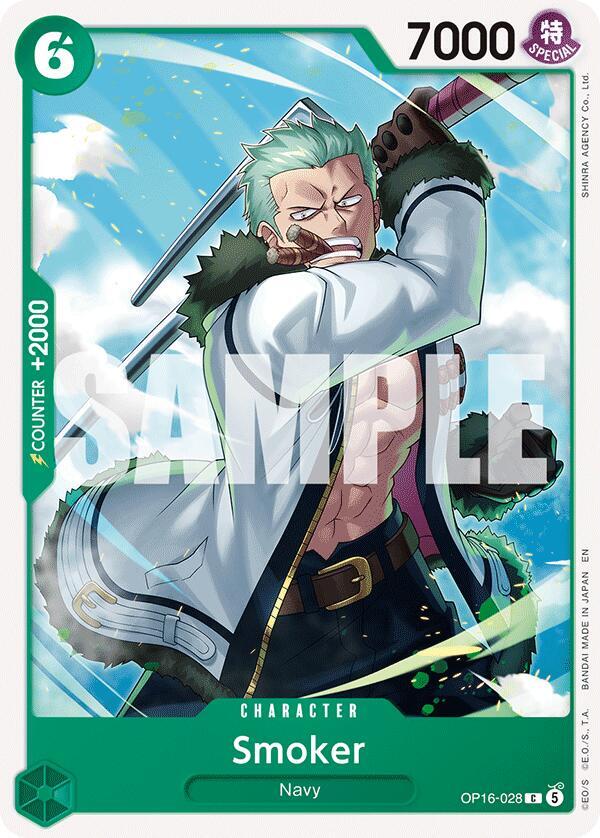 Smoker OP16-028 The Time of Battle Card