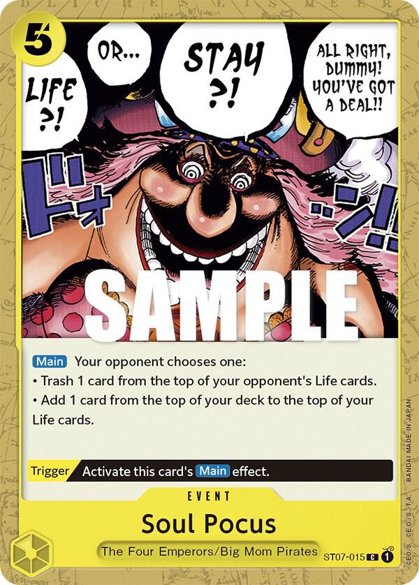Soul Pocus ST07-015 Starter Deck 7: Big Mom Pirates Card