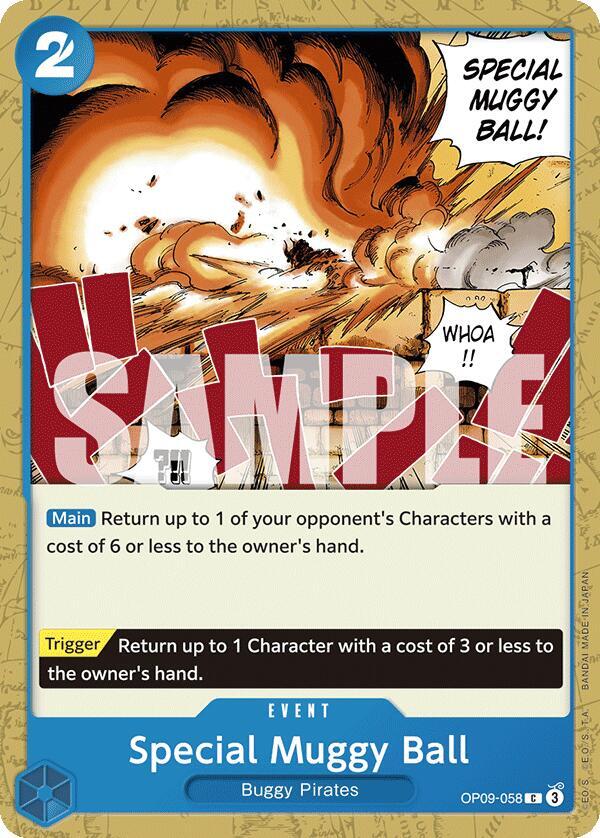 Special Muggy Ball OP09-058 Emperors in the New World Card