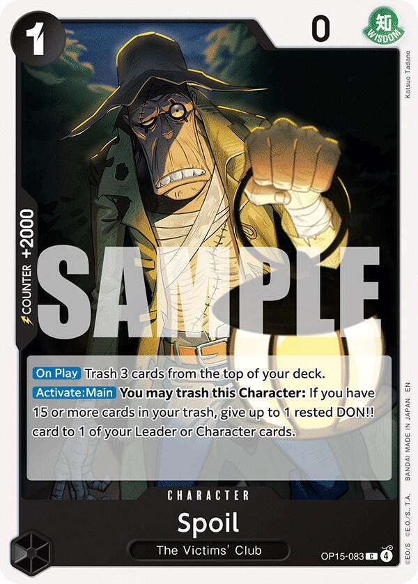 Spoil OP15-083 Adventure on Kami's Island Card