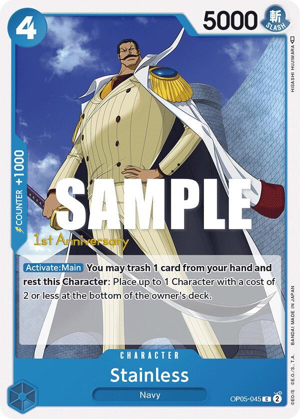 Stainless OP05-045 Awakening of the New Era: 1st Anniversary Tournament Cards Card