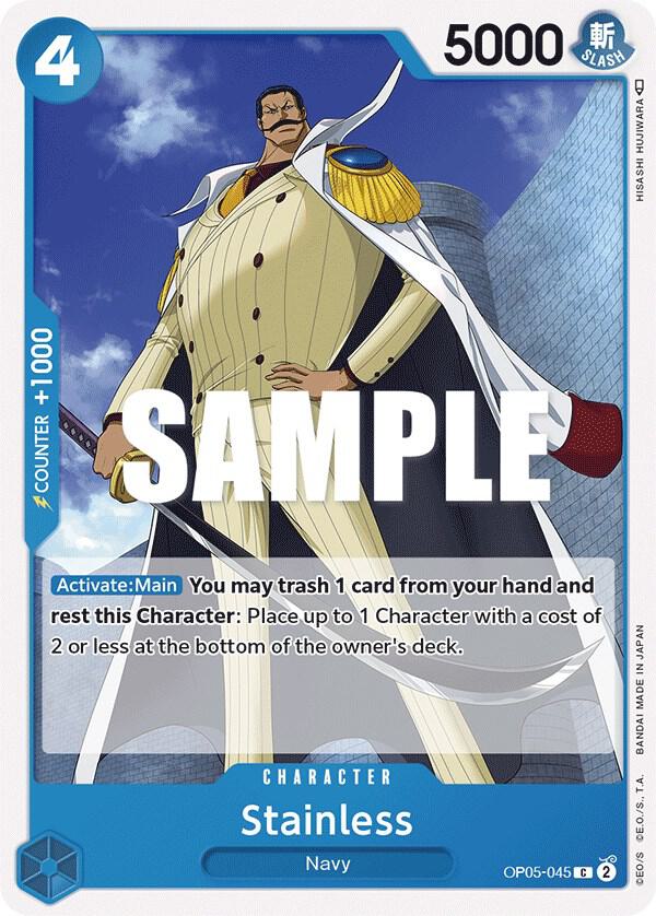 Stainless OP05-045 Awakening of the New Era Card