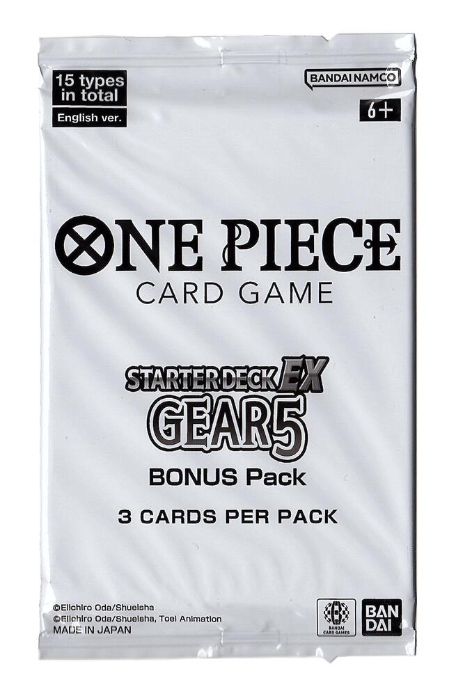 Starter Deck EX: Gear 5 Bonus Pack  Starter Deck EX: Gear 5 Card