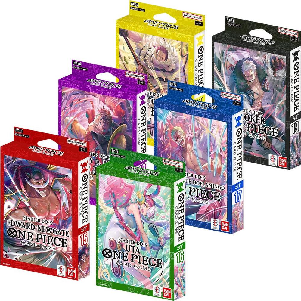 Starter Decks 15-20 [Set of 6]  Starter Deck 15: RED Edward.Newgate Card