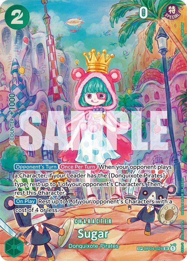 Sugar (SP) OP04-024 Wings of the Captain Card