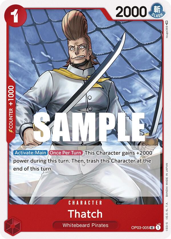 Thatch OP03-005 Pillars of Strength Card