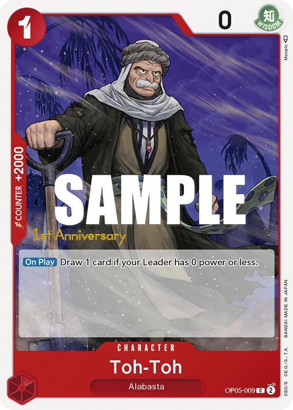 Toh-Toh OP05-009 Awakening of the New Era: 1st Anniversary Tournament Cards Card