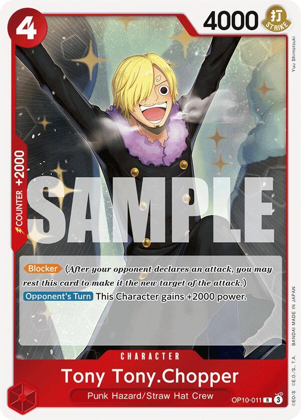 Tony Tony.Chopper (011) OP10-011 Royal Blood Card