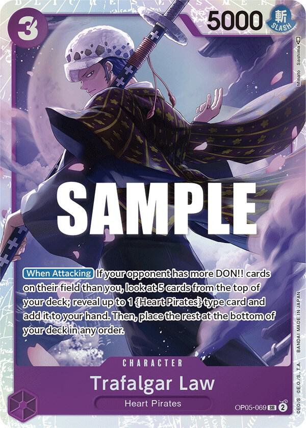 Trafalgar Law (069) OP05-069 Awakening of the New Era Card