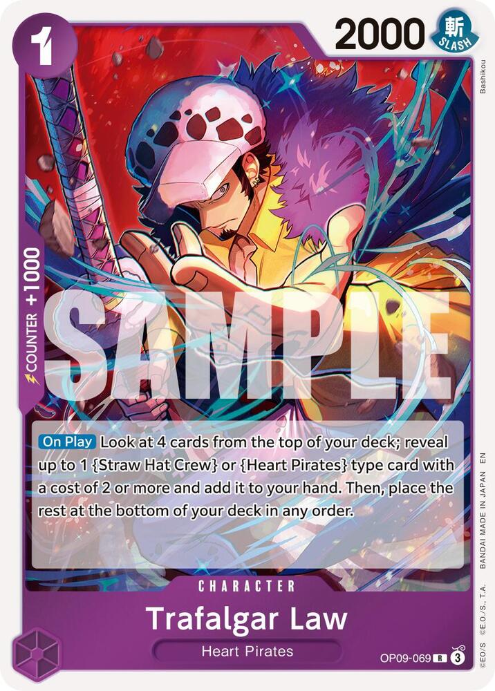 Trafalgar Law - OP09-069 (Reprint) OP09-069 Premium Booster -The Best- Vol. 2 Card