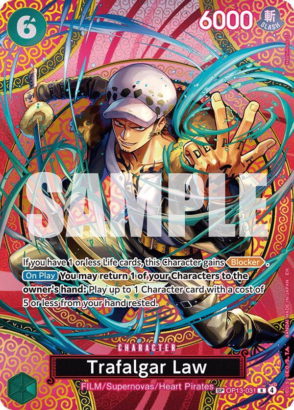 Trafalgar Law (SP) OP13-031 Adventure on Kami's Island Card