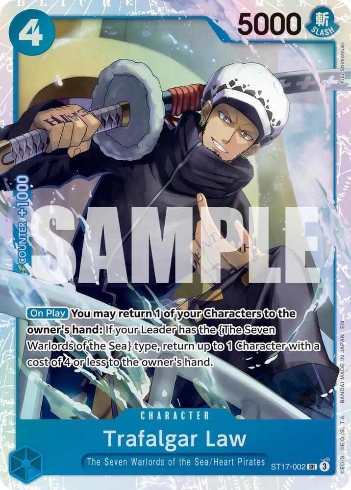 Trafalgar Law - ST17-002 (Reprint) ST17-002 Premium Booster -The Best- Vol. 2 Card