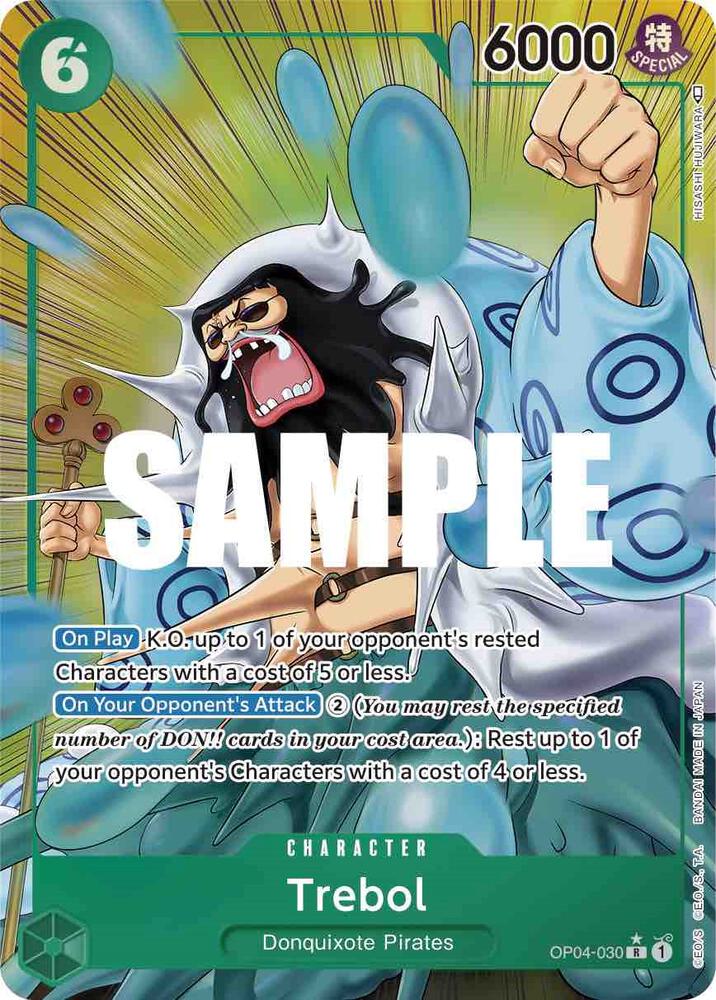 Trebol (Alternate Art) OP04-030 Kingdoms of Intrigue Card