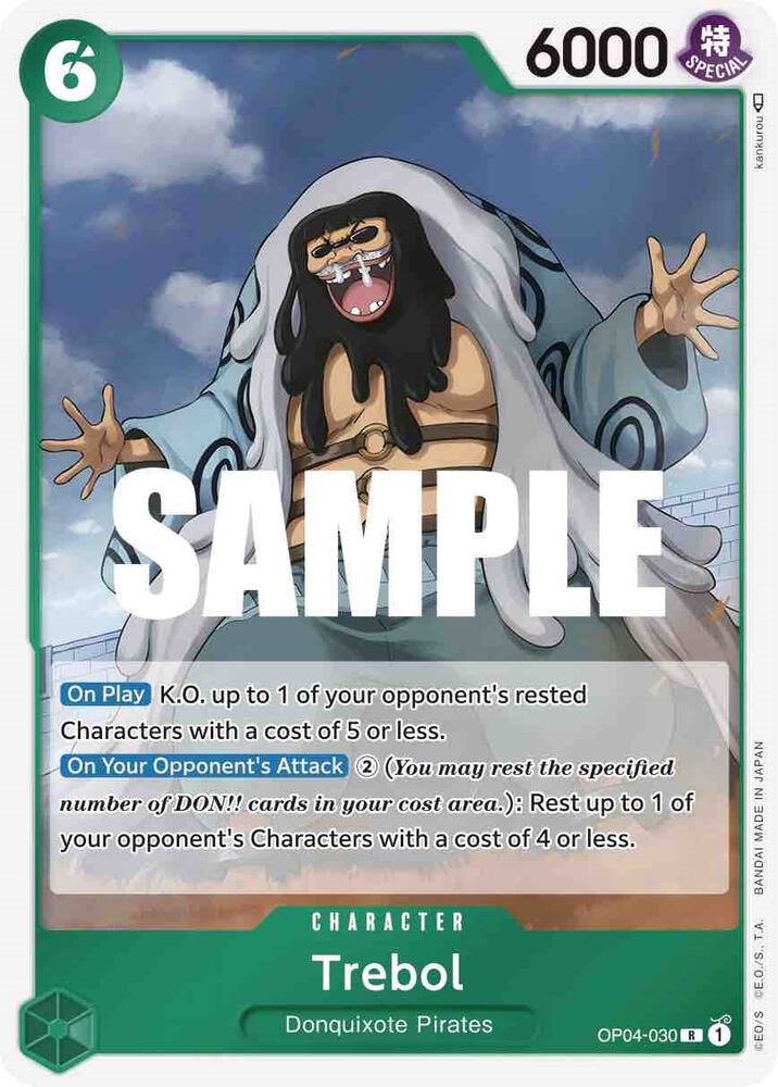 Trebol OP04-030 Kingdoms of Intrigue Card