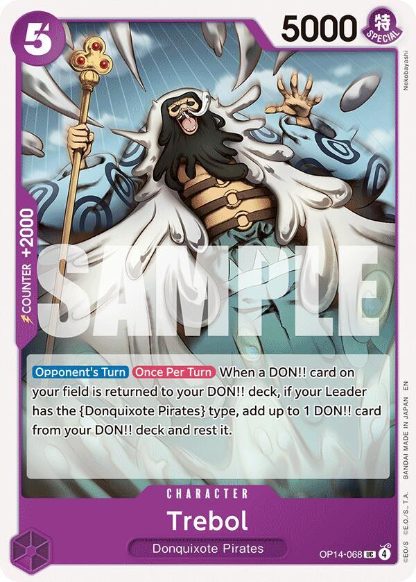 Trebol OP14-068 The Azure Sea's Seven Card
