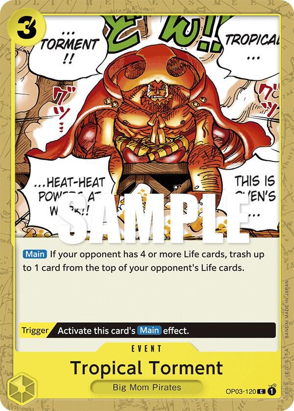 Tropical Torment OP03-120 Pillars of Strength Card