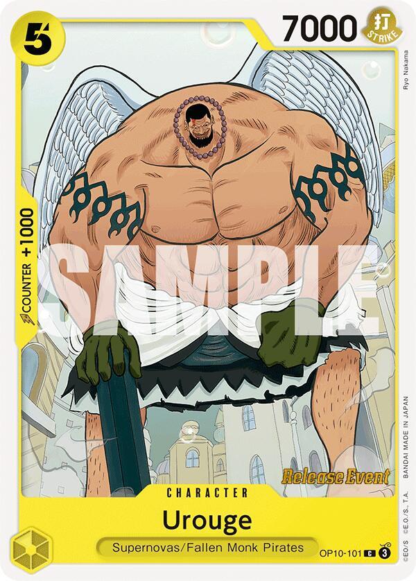Urouge OP10-101 Royal Blood Release Event Cards Card
