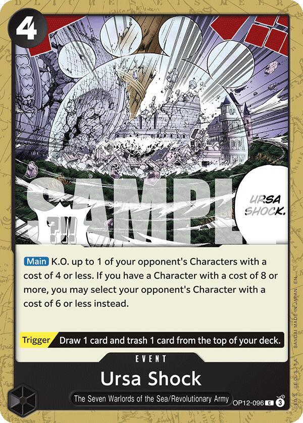 Ursa Shock OP12-096 Legacy of the Master Card