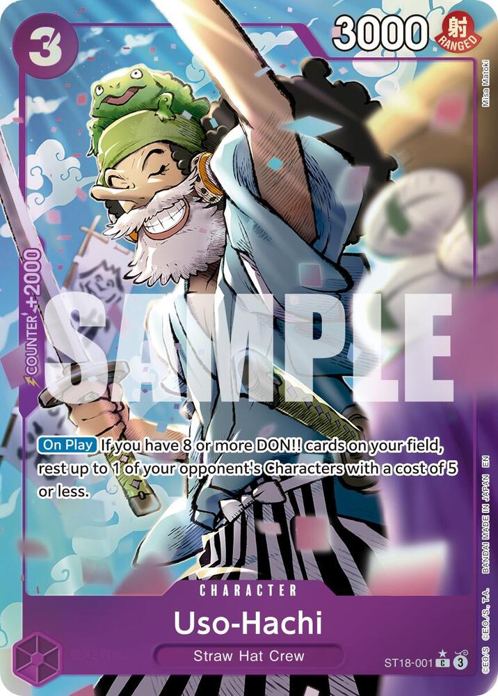 Uso-Hachi (Alternate Art) ST18-001 Premium Booster -The Best- Vol. 2 Card