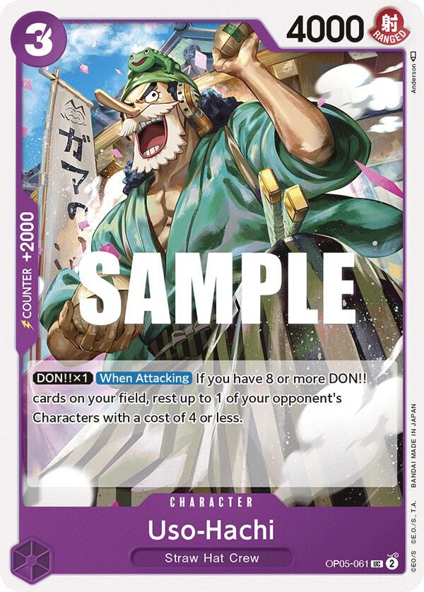 Uso-Hachi OP05-061 Awakening of the New Era Card