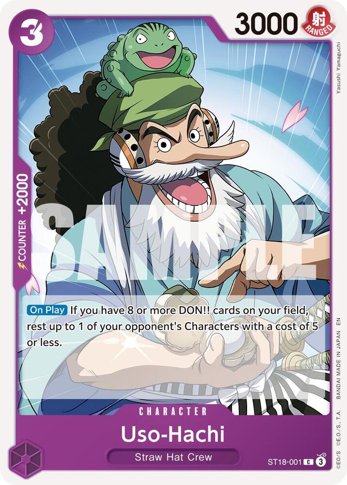 Uso-Hachi (Reprint) ST18-001 Premium Booster -The Best- Vol. 2 Card