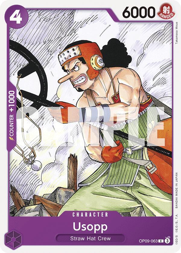 Usopp (063) OP09-063 Emperors in the New World Card