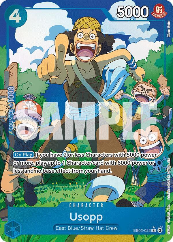 Usopp (Alternate Art) EB02-022 Extra Booster: Anime 25th Collection Card