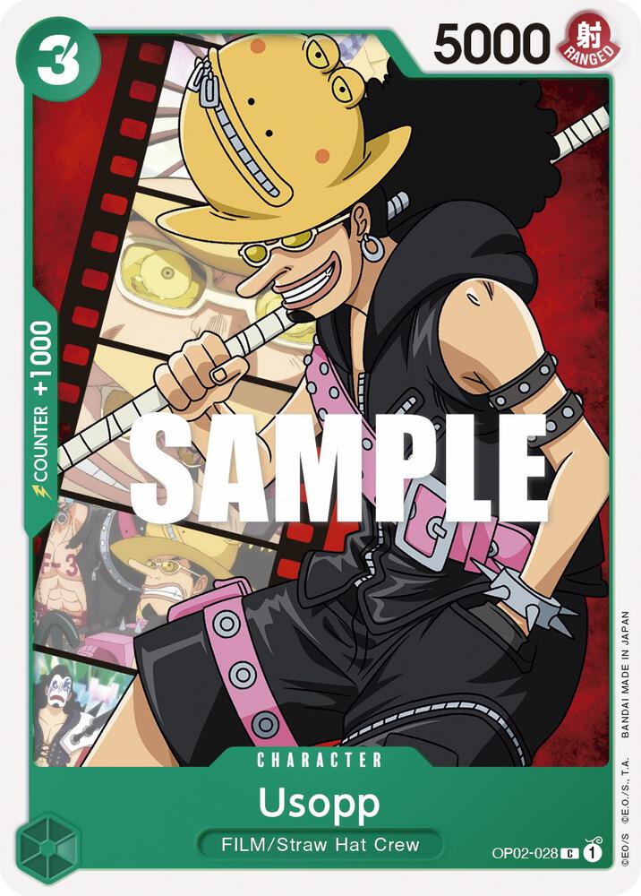 Usopp OP02-028 Paramount War Card