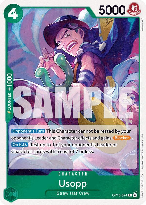 Usopp OP15-024 Adventure on Kami's Island Card