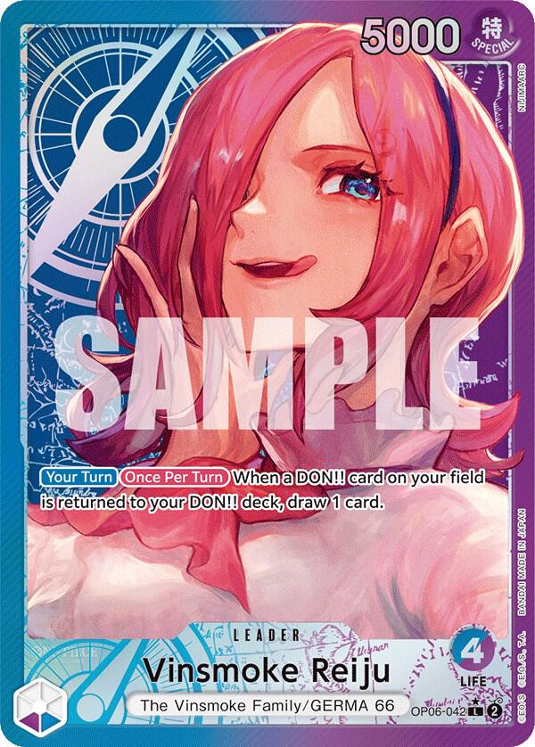 Vinsmoke Reiju (042) (Alternate Art) OP06-042 Wings of the Captain Card