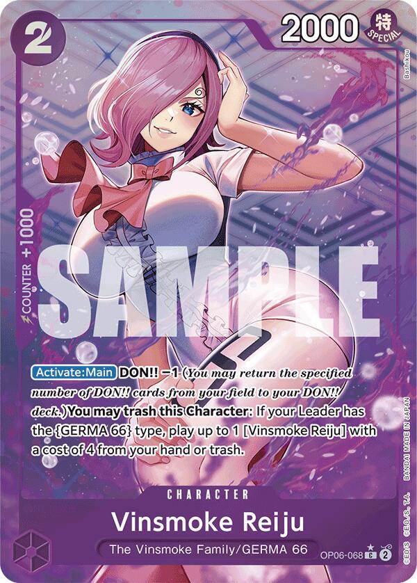 Vinsmoke Reiju (OP06-068) (Full Art) OP06-068 Premium Booster -The Best- Card