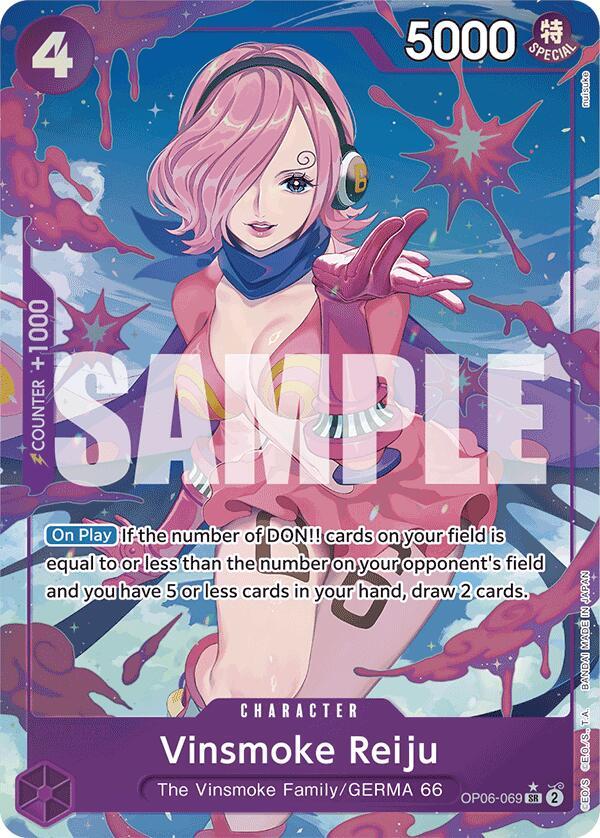 Vinsmoke Reiju (OP06-069) (Alternate Art) OP06-069 Premium Booster -The Best- Card