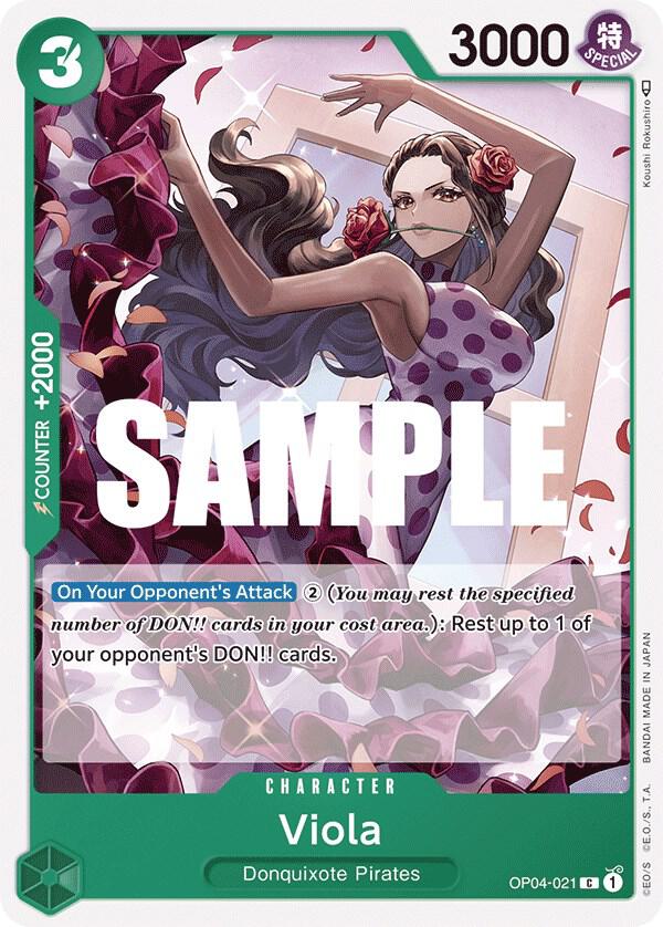 Viola OP04-021 Kingdoms of Intrigue Card