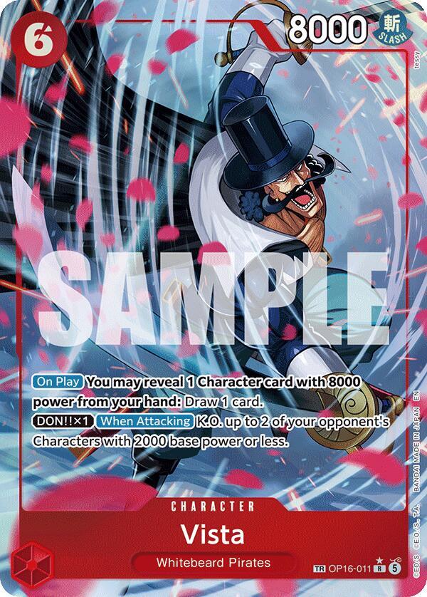 Vista (TR) OP16-011 The Time of Battle Card