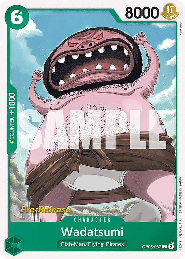 Wadatsumi OP06-037 Wings of the Captain Pre-Release Cards Card