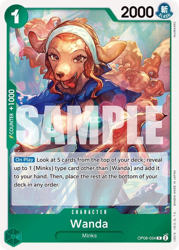 Wanda OP08-034 Two Legends Card