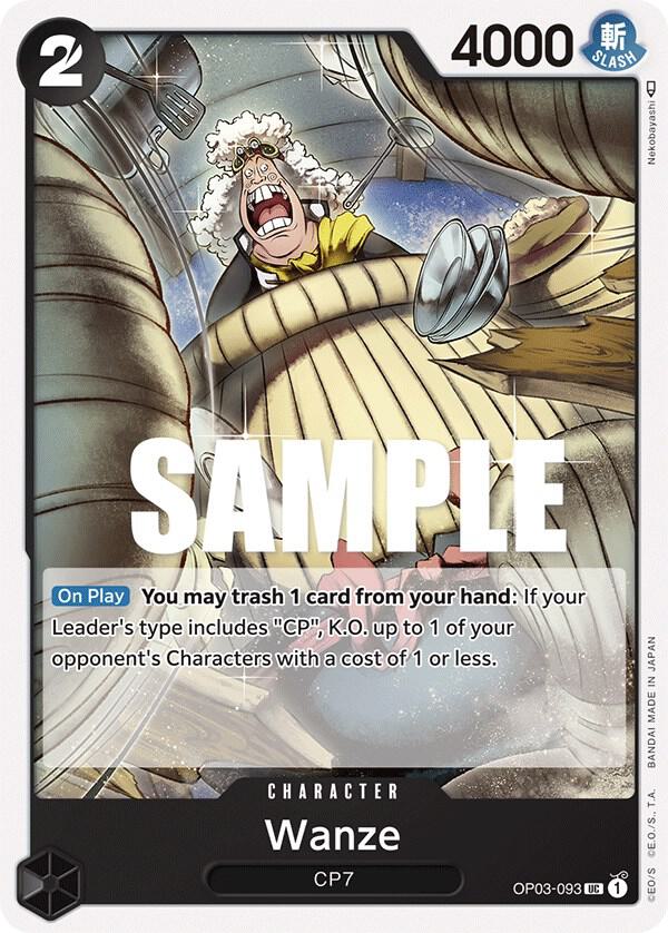 Wanze OP03-093 Pillars of Strength Card