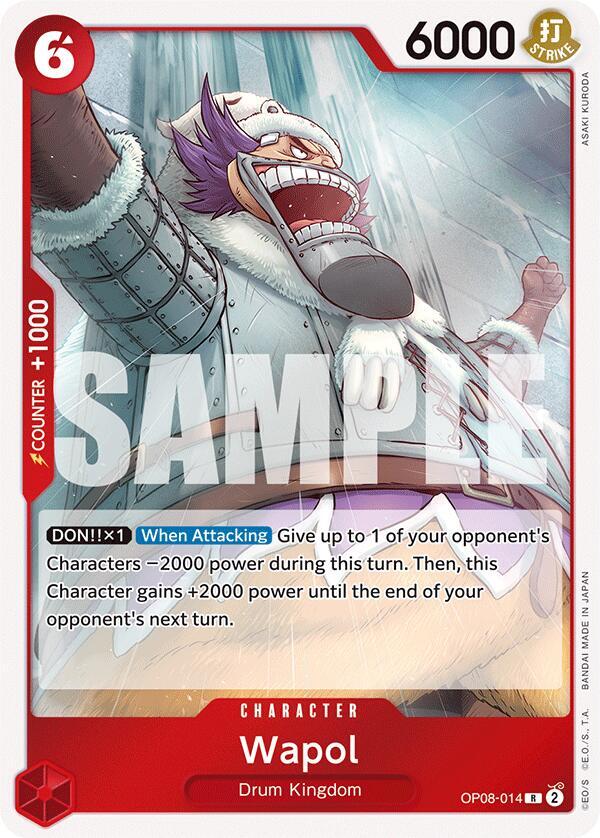 Wapol OP08-014 Two Legends Card