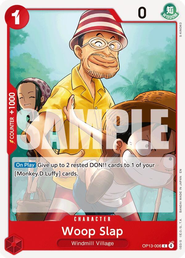 Woop Slap OP13-006 Carrying On His Will Card