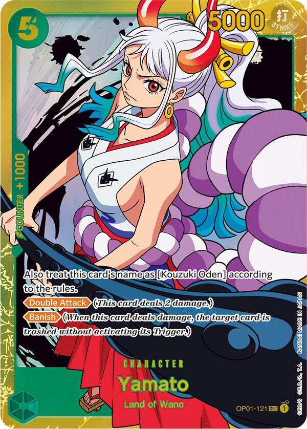 Yamato OP01-121 Romance Dawn Card