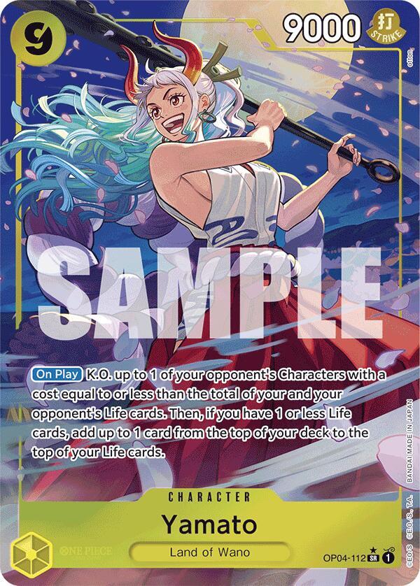 Yamato (OP04-112) (Alternate Art) OP04-112 Premium Booster -The Best- Card