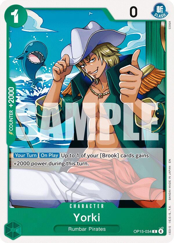 Yorki OP15-034 Adventure on Kami's Island Card