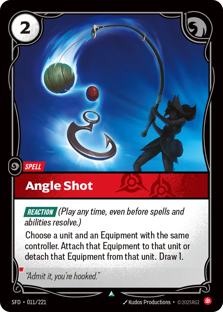 Angle Shot - SFD-011 - Spiritforged - Riftbound card