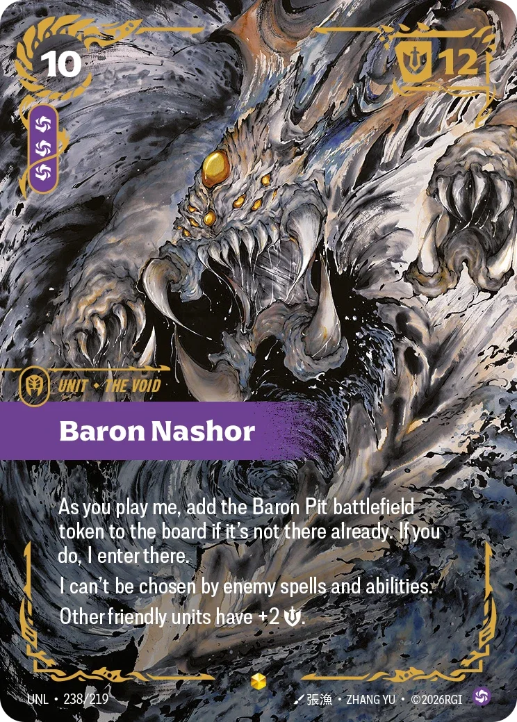 Baron Nashor - UNL-238 - Unleashed - Riftbound card