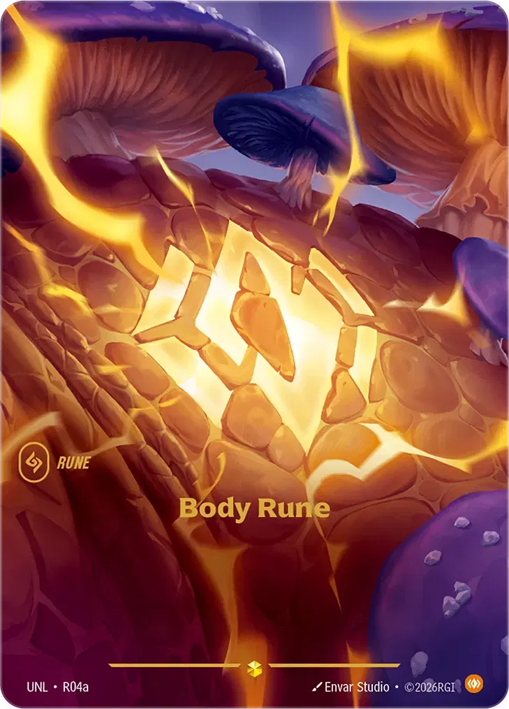 Body Rune - UNL-R04a - Unleashed - Riftbound card