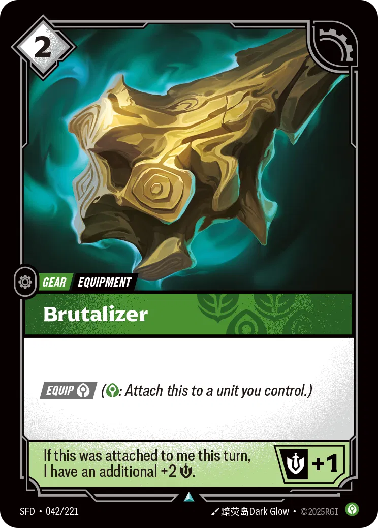 Brutalizer - SFD-042 - Spiritforged - Riftbound card