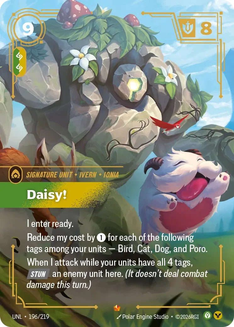 Daisy! - UNL-196 - Unleashed - Riftbound card