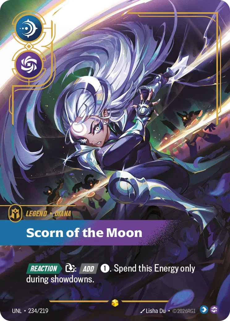 Diana, Scorn of the Moon - UNL-234 - Unleashed - Riftbound card
