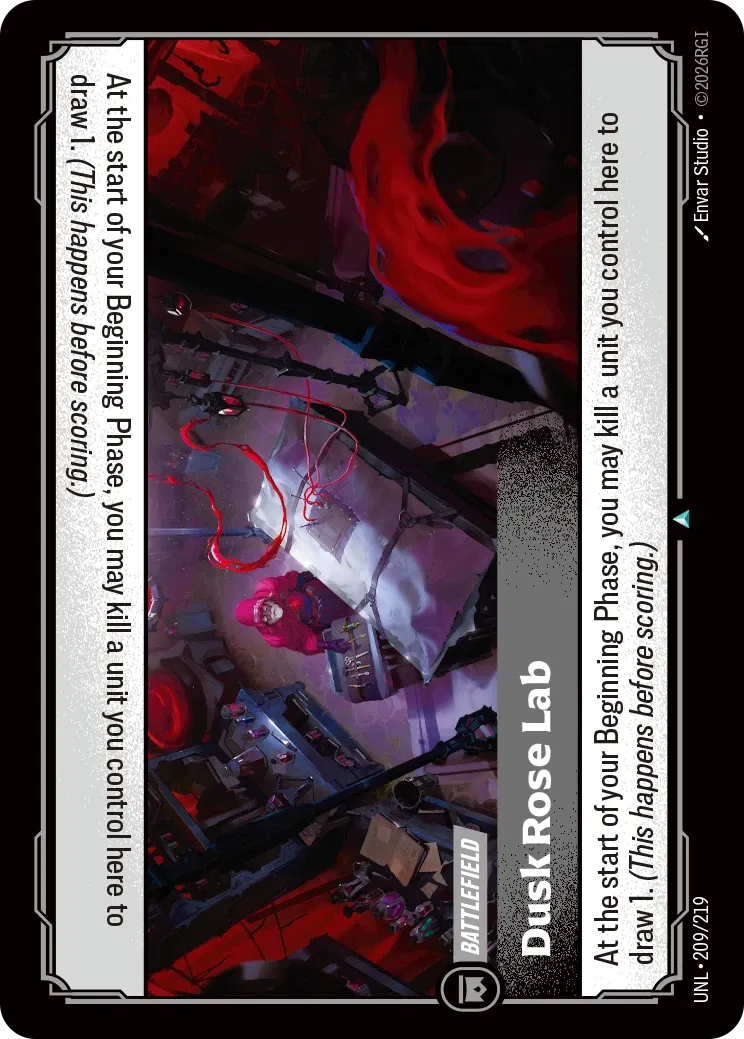 Dusk Rose Lab - UNL-209 - Unleashed - Riftbound card