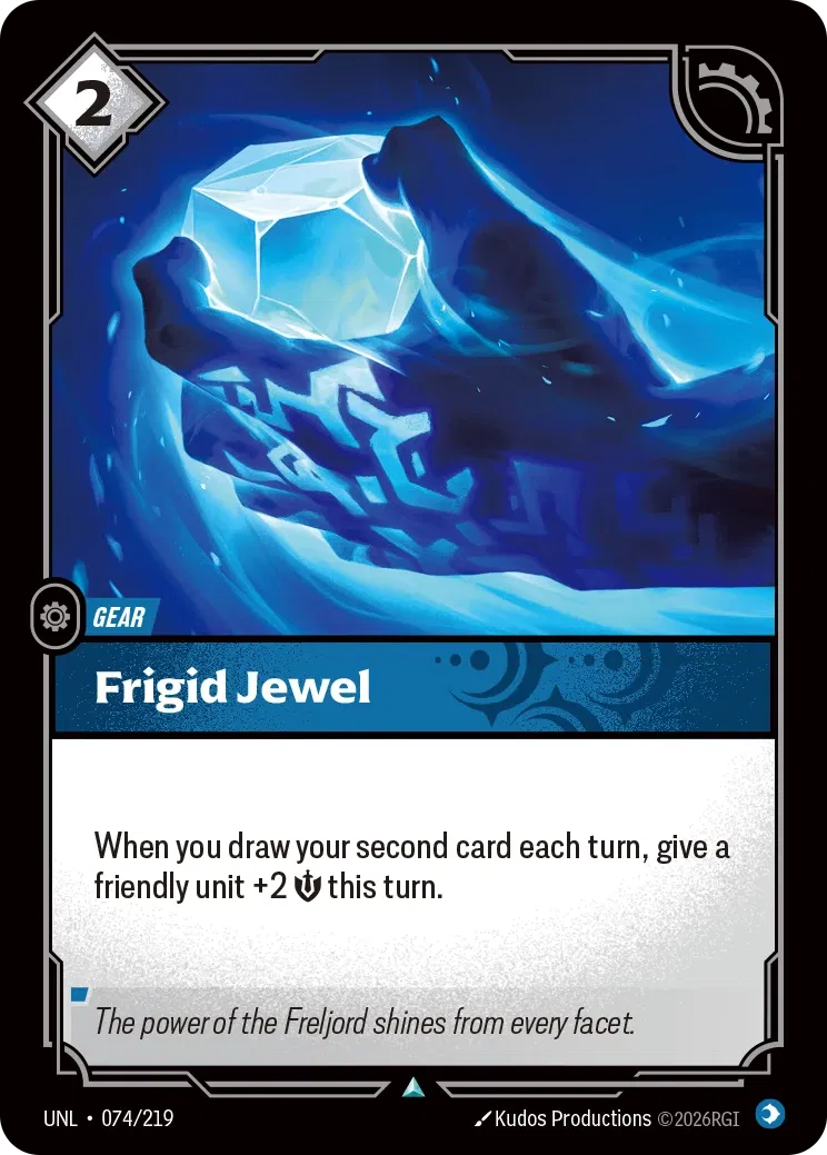Frigid Jewel - UNL-074 - Unleashed - Riftbound card